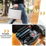 Bolsa Rígida Para Transporte Maleta Case Capa Para Nintendo Switch/oLED Prata