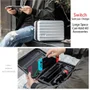 Bolsa Rígida Para Transporte Maleta Case Capa Para Nintendo Switch/oLED Prata