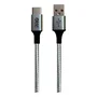 Cabo Usb Tipo C 1,5 Metros Nylon Próeletronic Modelo Causb-150c