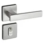 Fechadura Concept Externa 408-40ce 40mm Roseta Quadrada Cromo Acetinada Rq1 Ccz-55 Cra Pado