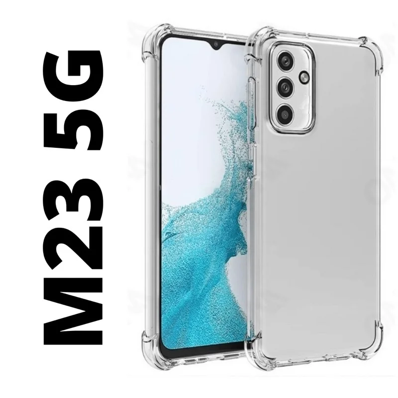 Capa Samsung M23 Silicone Transparente