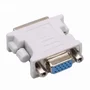 Adaptador Dvi-i 24+5 Pinos Macho P/ Vga 15 Pinos Femea Conversor Conector Plug