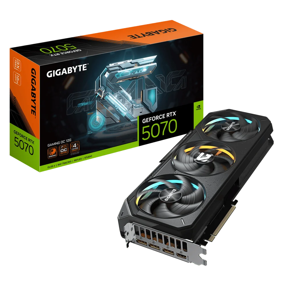 Placa de Vídeo Gigabyte Geforce RTX 5070 KaBuM