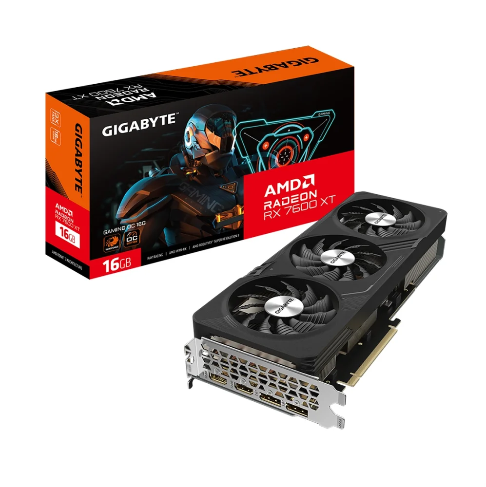 グラフィックボード・グラボ・ビデオカード GIGABYTE Radeon RX7600XT 16GB Produtos com até 15 OFF no PIX KaBuM