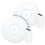 2 Roteadores Wi-fi 6 Access Point 3.0 Gbps + 2 Injetores Poe | 2 U6+ Ubiquiti Com 2 Fontes 48v 15w