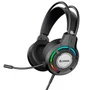 Fone De Ouvido Headset Gamer RGB LED PC Computador Vídeogame