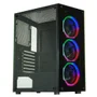Gabinete Gamer K-mex Cg-30c5 Preto Com Cooler Painel De Vidro