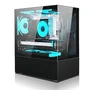 Gabinete Gamer Cg200b Preto Pixxo