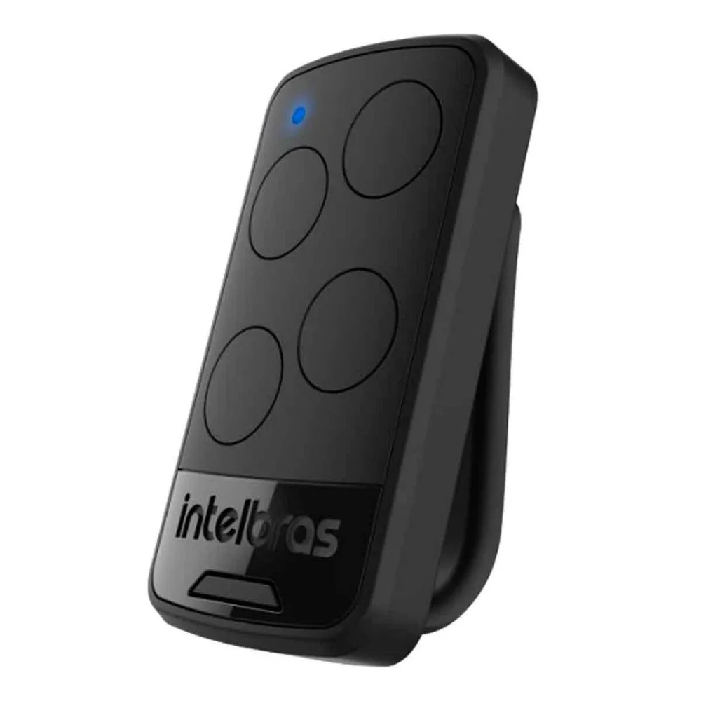 Kit 10 Controles Remoto Ep04 De 4 Botões Para Automatizador De Portão Black Intelbras Kit 10 Controles Remoto Ep04 De 4 Botões Para Automatizador De Portão Black Intelbras