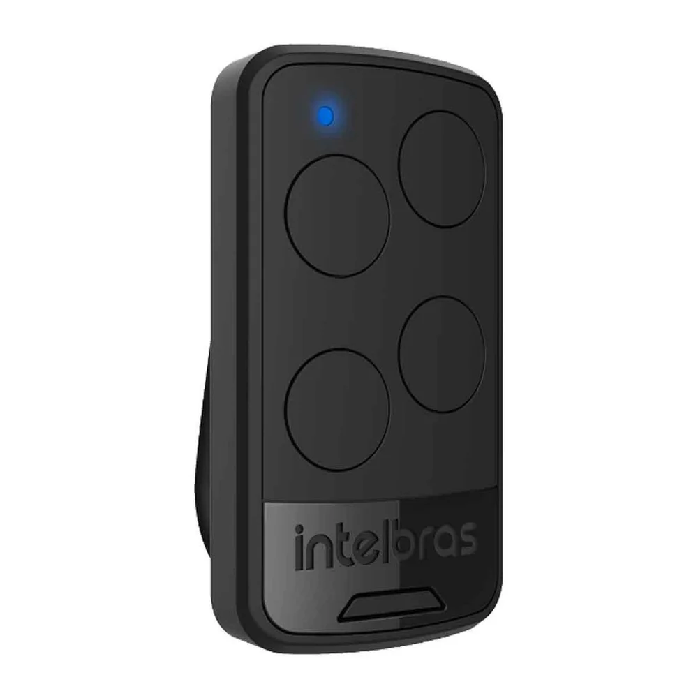 Kit 10 Controles Remoto Ep04 De 4 Botões Para Automatizador De Portão Black Intelbras Kit 10 Controles Remoto Ep04 De 4 Botões Para Automatizador De Portão Black Intelbras