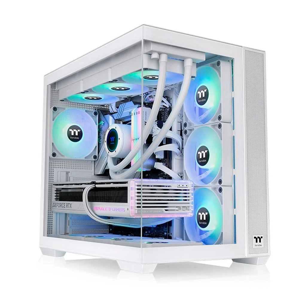 PC Gamer Aquário Branco Amd Ryzen 7 9800x3d, RTX 5080, 64gb Ddr5, Nvme 2TB, Water Cooler, W11 White - Kalango Games