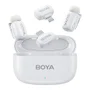 Microfone Sem Fio Boya Mini-13 Lapela Android/ios Branco