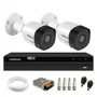 Kit 2 Câmeras Intelbras Hd 720p Vhd 3130 B G6 Dvr Stand Alone Multi Hd Intelbras Mhdx 1104