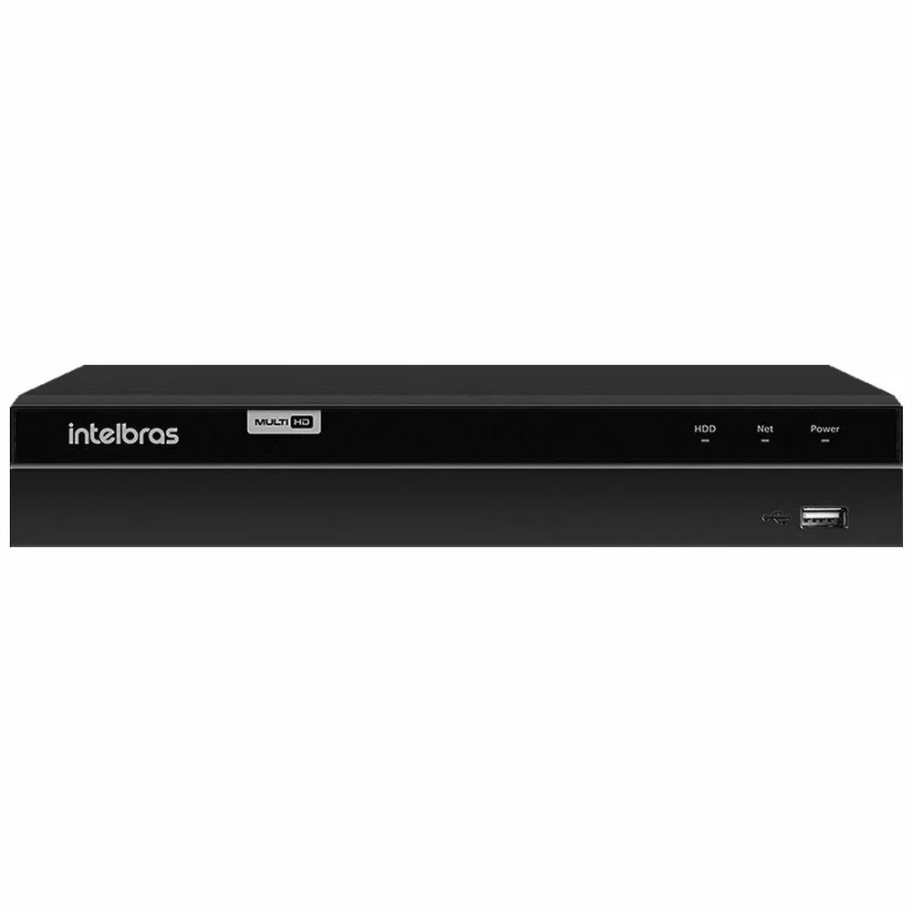 Kit 2 Câmeras Intelbras Hd 720p Vhd 3130 B G6 Dvr Stand Alone Multi Hd Intelbras Mhdx 1104