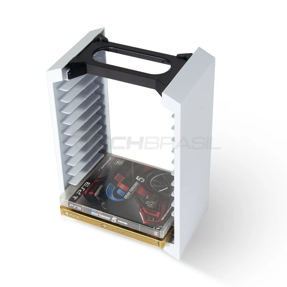 Suporte Para 12 Jogos Ps4, Ps5, XBOX One, XBOX Series X/s, Nintendo Switch E Blu-ray Torre De Armazenamento Suporte Para 12 Jogos Ps4, Ps5, XBOX One, XBOX Series X/s, Nintendo Switch E Blu-ray Torre De Armazenamento