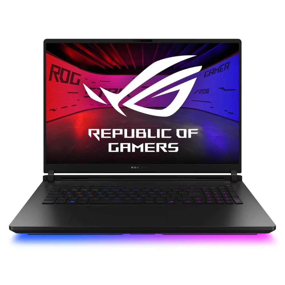 Notebook Gamer Asus Rog Strix Scar 18, Intel Core Ultra 9 275hx, 64GB RAM, Nvidia RTX5090, SSD 4TB, Tela 18" 240Hz, Windows 11 Home, Black - G835lx