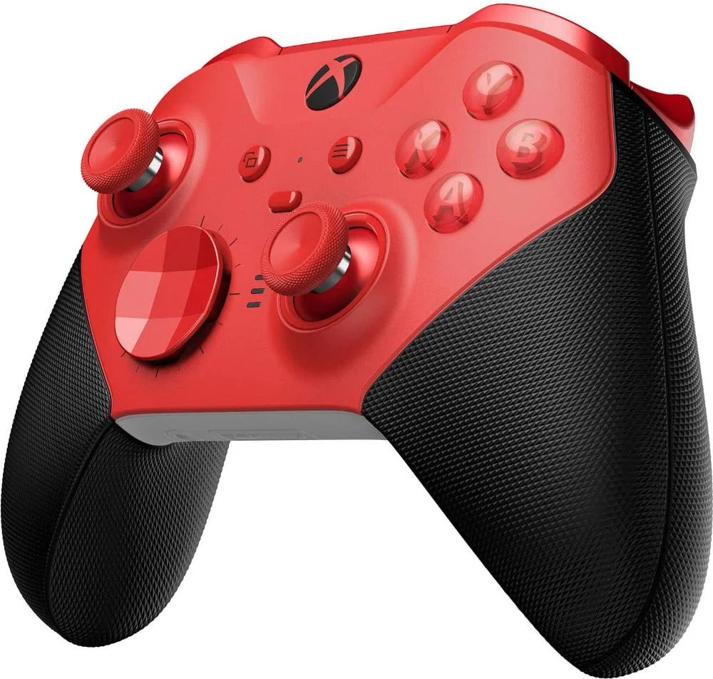 Microsoft - Controle Sem Fio Para  Para Vídeo Gameelite Series 2 Core Para XBOX Series X, XBOX Series S, XBOX One E PCs Com WINDOWS - Red-rfz-00013