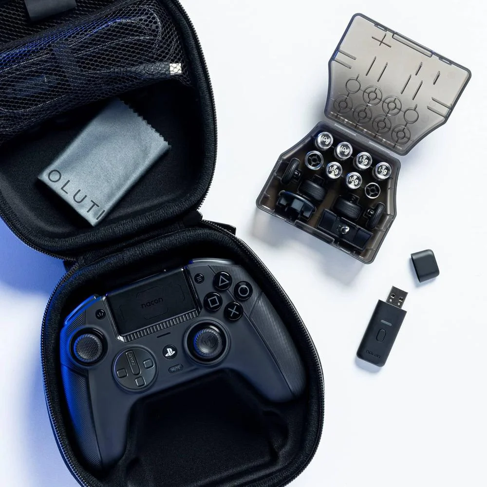 Nacon - Controle Sem Fio Para Para Vídeo Gamerevolution 5 Pro Para Ps5, Ps4 E PC - Preto-50-1724-01 Nacon - Controle Sem Fio Para Para Vídeo Gamerevolution 5 Pro Para Ps5, Ps4 E PC - Preto-50-1724-01