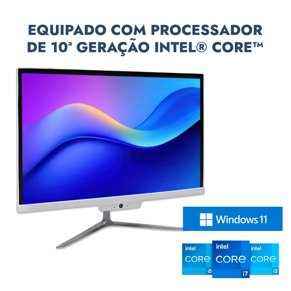 "Computador All In One 21,5"" Intel Core i5 10ª Geração, 16gb Ram, SSD 1TB" em Campinas - foto 5