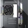Gabinete Gamer Fortrek Clarity Preto – Design Aquário Com Lateral De Vidro Temperado