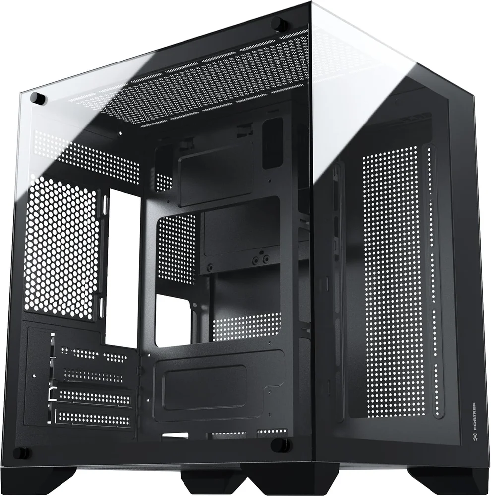 Gabinete Gamer Fortrek Clarity Preto – Design Aquário Com Lateral De Vidro Temperado Gabinete Gamer Fortrek Clarity Preto – Design Aquário Com Lateral De Vidro Temperado