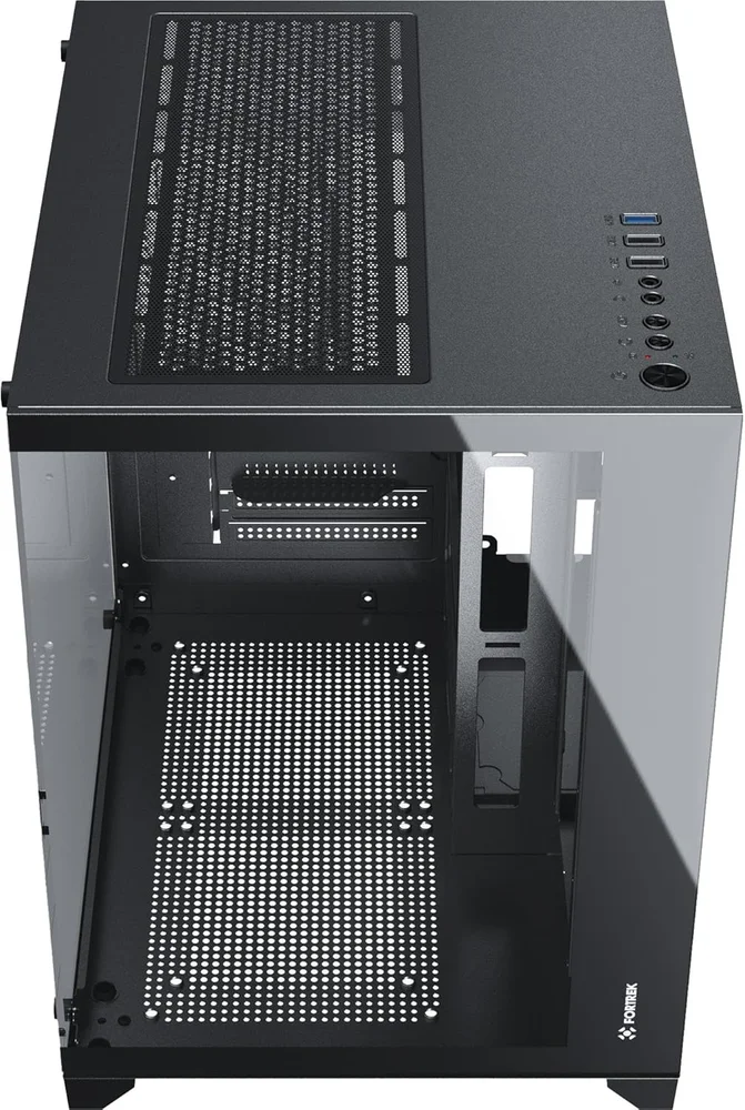 Gabinete Gamer Fortrek Clarity Preto – Design Aquário Com Lateral De Vidro Temperado Gabinete Gamer Fortrek Clarity Preto – Design Aquário Com Lateral De Vidro Temperado