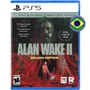 Alan Wake Ii 2 Deluxe Edition Ps5 Mídia Física Lacrado Americano Envio Imediato