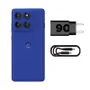 Smartphone Motorola Edge 60 Pro 5g - Azul, 256gb, Ram 24gb (12gb Ram+12gb Ram Boost), Câmera 50mp E Tela De 6,7”