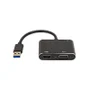 Cabo Up Usb Am 3.0 2.0/ Hdb15f+hdmi