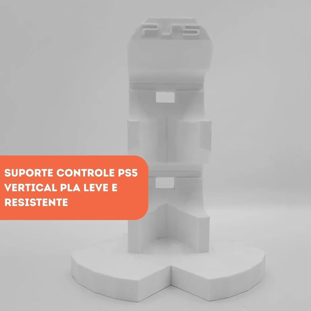 Suporte De Controle Ps5 Vertical - Amarelo