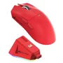 Mouse Gamer Sem Fio Attack Shark X11, 22000 Dpi, 59g, Tri-mode Com Dock Magnético, RGB, Vermelho