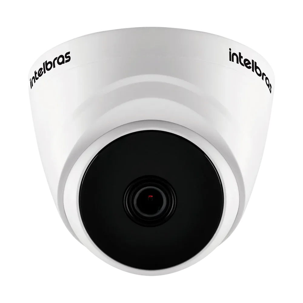 Kit 2 Câmeras Intelbras Hd 720p 1120d  Dvr 4 Canais 1104-c Com SSD 512gb.