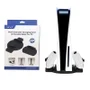 Base Dock Carregador De Controle Ps5 Fat Digital E Disco