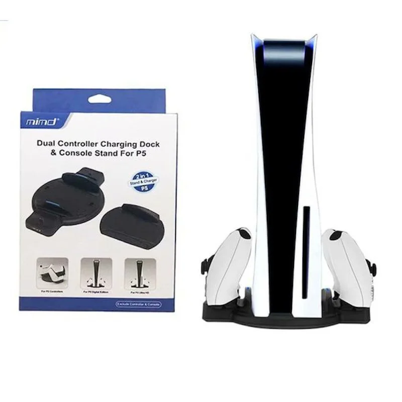 Base Dock Carregador De Controle Ps5 Fat Digital E Disco Base Dock Carregador De Controle Ps5 Fat Digital E Disco