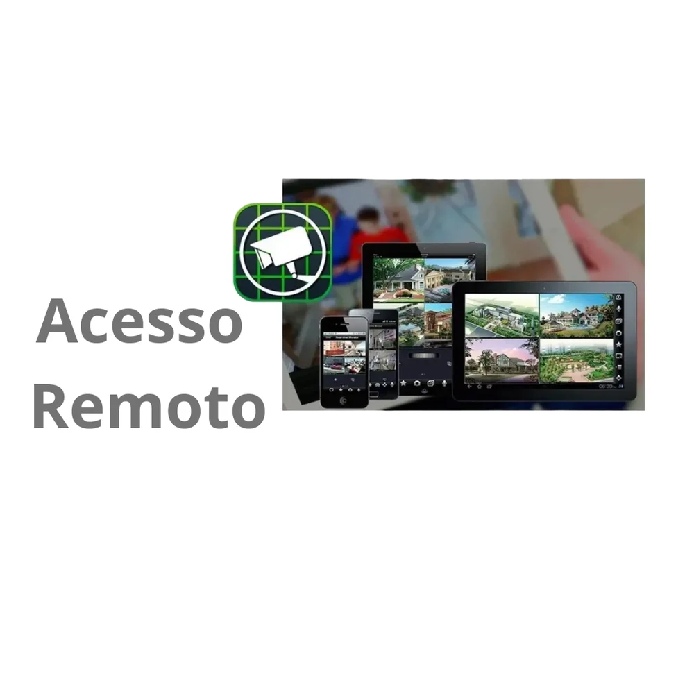 Kit 8 Câmeras Intelbras Vhd 3220 B Fc Com Áudio Dvr 8 Canais  Alta Performance Hd 500gb
