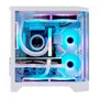 Gabinete Gamer Liketec Impossible Snow Cube Vidro Temperado S/ Fan - Branco