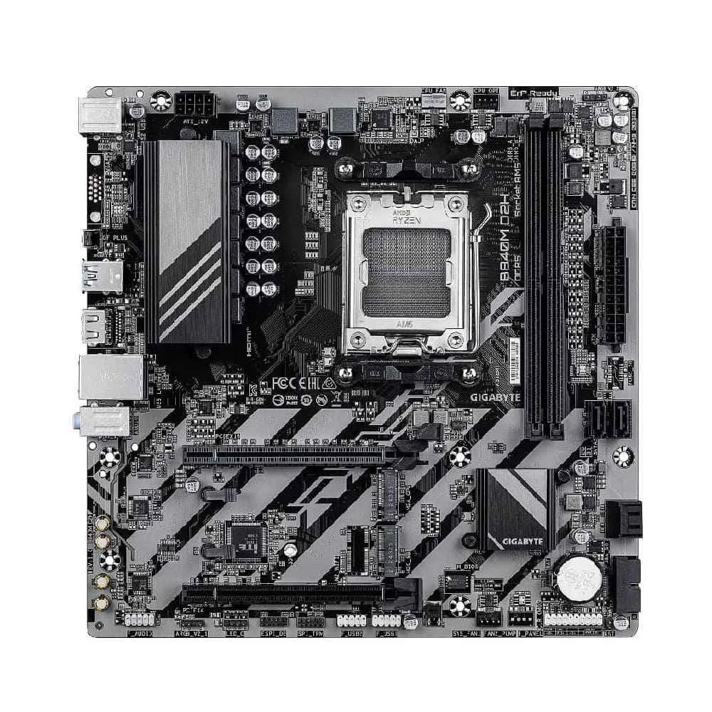 Placa Mãe Gigabyte B840m D2h Am5 2xDDR5 Chipset B840 Matx