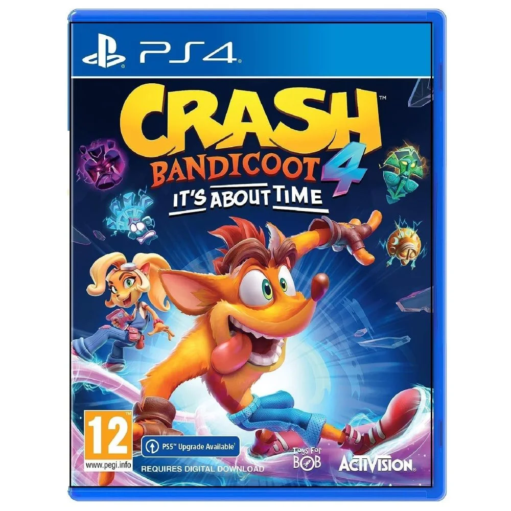 Crash Bandicoot 4: It's About Time (upgrade Para Ps5) - Ps4 Crash Bandicoot 4: It's About Time (upgrade Para Ps5) - Ps4