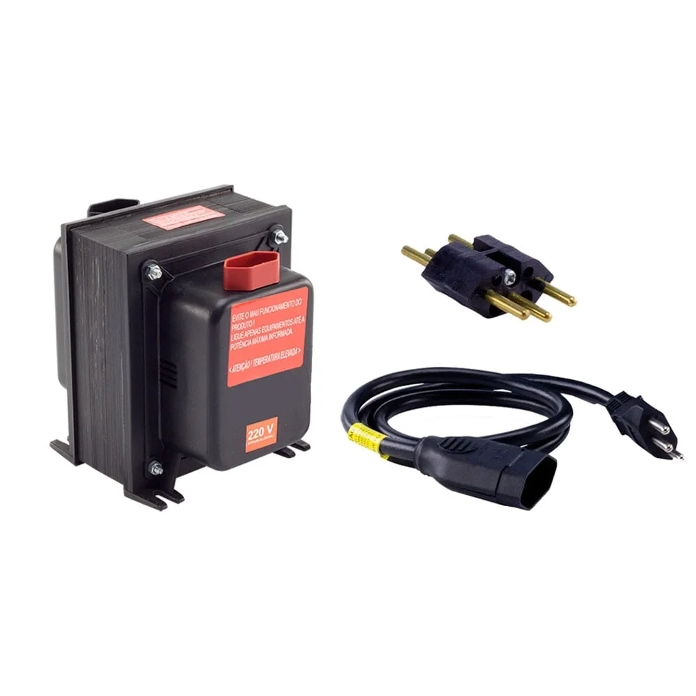 Auto Transformador Forceline 3000va 2p+t 10a Bivolt Slim Premium Auto Transformador Forceline 3000va 2p+t 10a Bivolt Slim Premium