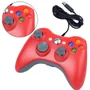Controle Usb Com Fio Para XBOX 360 Computador Notebook Vermelho