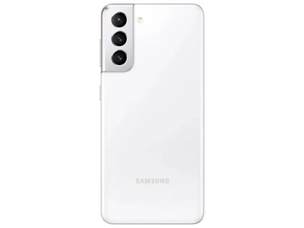 Usado: Samsung S21 128 Gb Branco - Excelente
