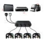Adaptador Usb 4 Controles Gamecube Compatível Switch Wii U E PC Usb