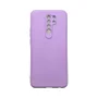 Capa Xiaomi Redmi 9 Silicone Aveludada Protege Câmera Colorida Capinha Anti Impacto Redmi 9:lilás