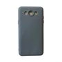 Capa Samsung J7 Metal ( J7 2016 ) Silicone Aveludada Protege Câmera Colorida Capinha Anti Impacto J7 Metal:cinza