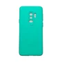 Capa Samsung S9 Plus Silicone Aveludada Protege Câmera Colorida Capinha Anti Impacto S9 Plus:verde Água