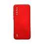 Capa Xiaomi Mi 9 Lite Silicone Aveludada Colorida Capinha Anti Impacto Mi 9 Lite:vermelho