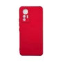 Capa Xiaomi Mi 12 Lite 5g  Silicone Aveludada Protege Câmera Colorida Capinha Anti Impacto Mi 12 Lite:vermelho