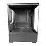 Gabinete Gamer Com 3 Fans RGB Duex Lateral Transparente Em Vidro Temperado