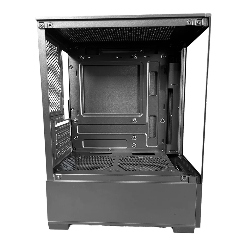 Gabinete Gamer Com 3 Fans RGB Duex Lateral Transparente Em Vidro Temperado Gabinete Gamer Com 3 Fans RGB Duex Lateral Transparente Em Vidro Temperado