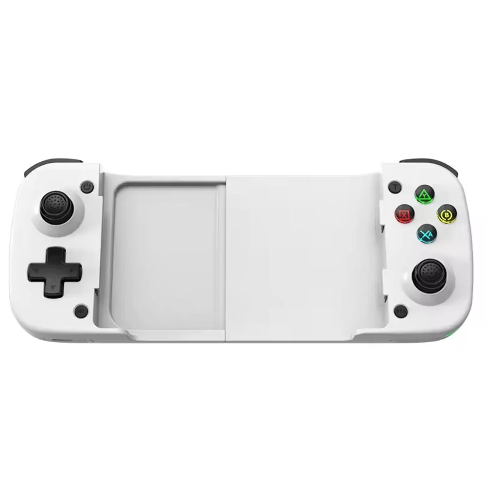 Gamepad Bsp-d3 - Controle Sem Fio Bluetooth - Compatível C/ Android E Ios - Recarregável Ergonomico Cor:branco Gamepad Bsp-d3 - Controle Sem Fio Bluetooth - Compatível C/ Android E Ios - Recarregável Ergonomico Cor:branco